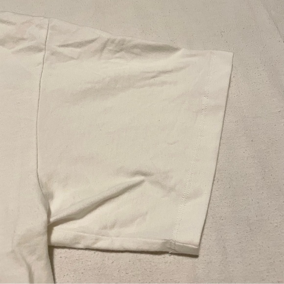 Teddy Fresh Top White Shirt Sleeve Shirt Graphic Teddy Bear Women’s Large - Picture 6 of 16